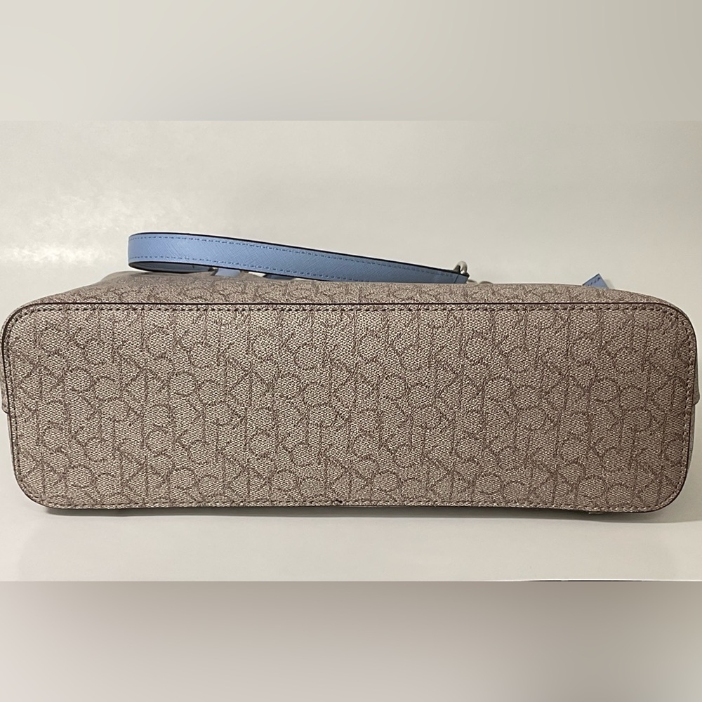 New - Calvin Klein Beige Tote Purse - Picture 4 of 7